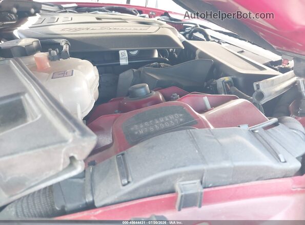ZARFAMAN0M7639037 2021 ALFA ROMEO GIULIA Red Vista del cuadro de instrumentos