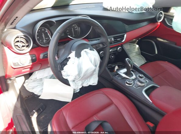 ZARFAMAN0M7639037 2021 ALFA ROMEO GIULIA Red 