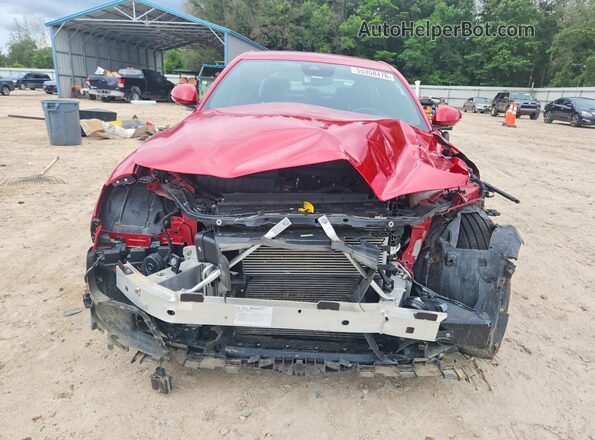 ZARFAMAN0N7662870 2022 ALFA ROMEO GIULIA Red წინა ხედი