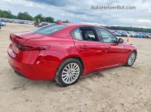 ZARFAMAN0N7662870 2022 ALFA ROMEO GIULIA Red უკანა მარჯვენა