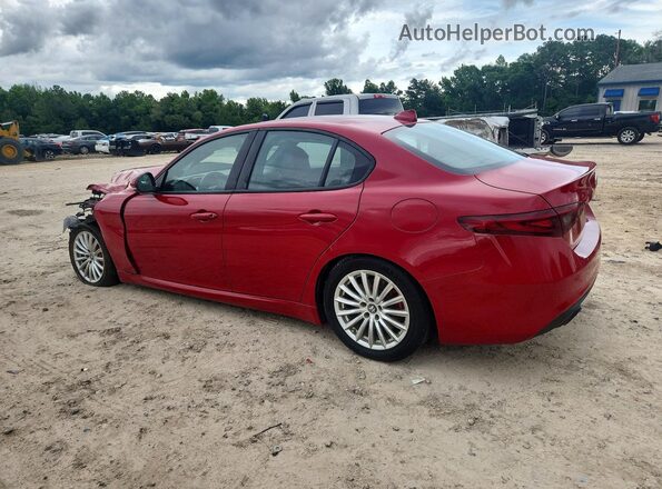 ZARFAMAN0N7662870 2022 ALFA ROMEO GIULIA Red უკანა მარცხენა