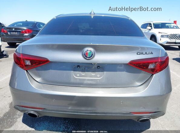 ZARFAMAN2L7624327 2020 ALFA ROMEO GIULIA Gray 