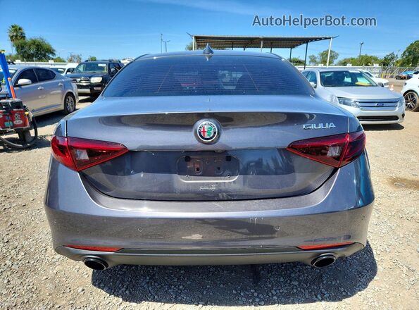 ZARFAMAN2N7654057 2022 ALFA ROMEO GIULIA Серебряный Вид сзади