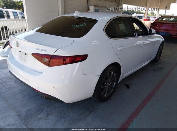ZARFAMAN3L7635904 2020 ALFA ROMEO GIULIA Белый Задняя правая четверть
