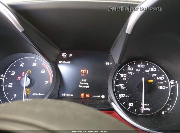 ZARFAMAN3L7635904 2020 ALFA ROMEO GIULIA Белый Вид задних сидений