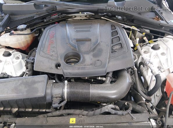 ZARFAMAN3L7635904 2020 ALFA ROMEO GIULIA Белый Вид сзади