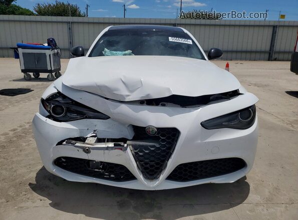 ZARFAMAN3L7636972 2020 ALFA ROMEO GIULIA White Դիմացի տեսք