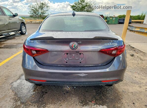 ZARFAMAN3N7652575 2022 ALFA ROMEO GIULIA Gray Вид ззаду