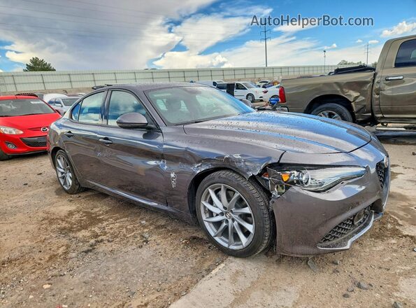 ZARFAMAN3N7652575 2022 ALFA ROMEO GIULIA Gray Передня права чверть