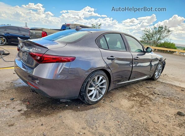 ZARFAMAN3N7652575 2022 ALFA ROMEO GIULIA Gray Задня права чверть