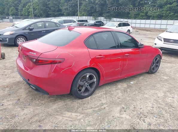 ZARFAMAN4K7598991 2019 ALFA ROMEO GIULIA Red Задня права чверть