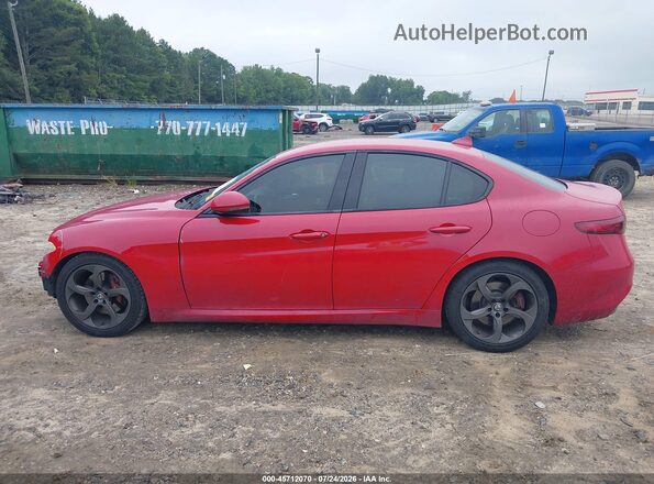 ZARFAMAN4K7598991 2019 ALFA ROMEO GIULIA Red 