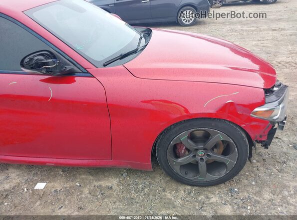 ZARFAMAN4K7598991 2019 ALFA ROMEO GIULIA Red 