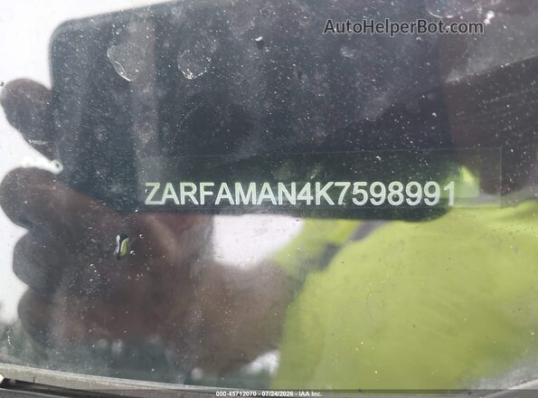 ZARFAMAN4K7598991 2019 ALFA ROMEO GIULIA Red 