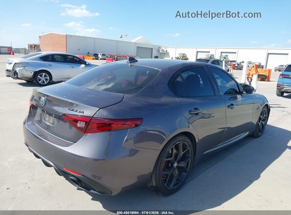 ZARFAMAN6L7629871 2020 ALFA ROMEO GIULIA Gray Tył prawy