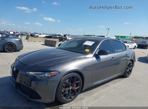 ZARFAMAN6L7629871 2020 ALFA ROMEO GIULIA Gray Przód lewy