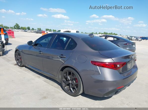 ZARFAMAN6L7629871 2020 ALFA ROMEO GIULIA Gray Tył lewy