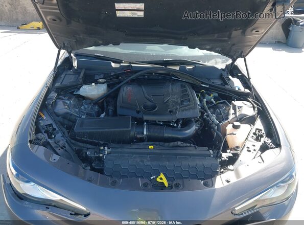 ZARFAMAN6L7629871 2020 ALFA ROMEO GIULIA Gray Widok z tyłu