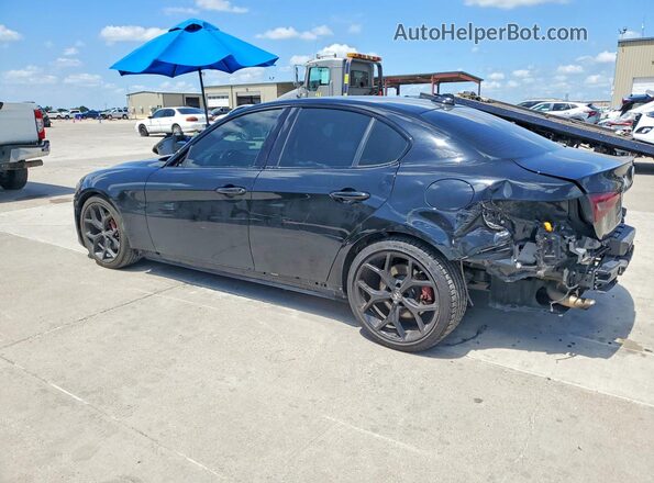 ZARFAMAN7K7619204 2019 ALFA ROMEO GIULIA Black Trasero izquierdo