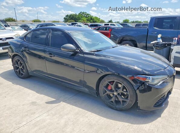 ZARFAMAN7K7619204 2019 ALFA ROMEO GIULIA Black Delantero derecho