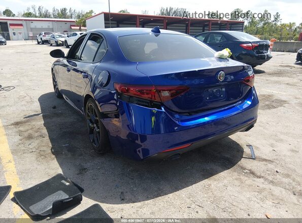 ZARFAMAN7L7635047 2020 ALFA ROMEO GIULIA Blue უკანა მარცხენა