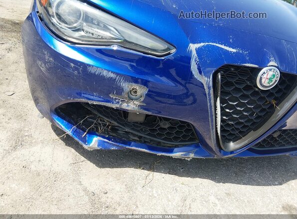 ZARFAMAN7L7635047 2020 ALFA ROMEO GIULIA Blue წინა ხედი