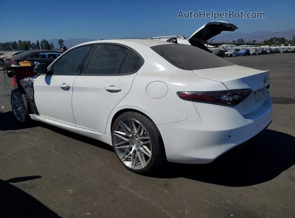 ZARFAMAN8R7677526 2024 ALFA ROMEO GIULIA White უკანა მარცხენა