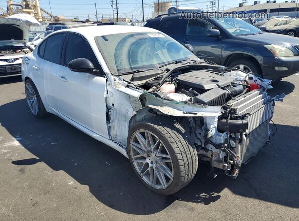 ZARFAMAN8R7677526 2024 ALFA ROMEO GIULIA White წინა მარჯვენა