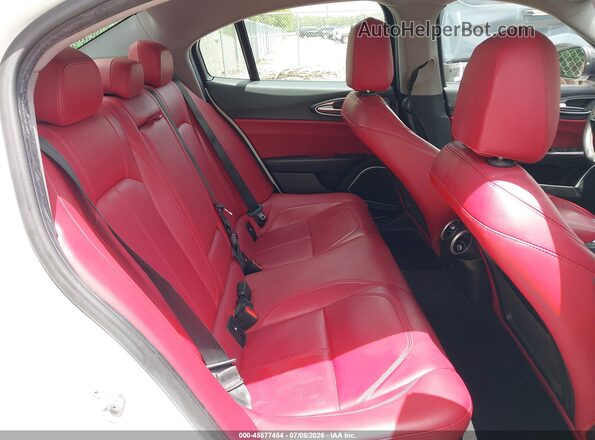 ZARFAMAN9M7644317 2021 ALFA ROMEO GIULIA White Widok naklejki z numerem VIN