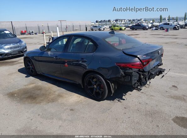 ZARFAMBN0K7605904 2019 ALFA ROMEO GIULIA Gray უკანა მარცხენა