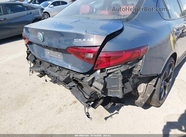 ZARFAMBN0K7605904 2019 ALFA ROMEO GIULIA Gray სალონის 360-გრადუსიანი ხედი