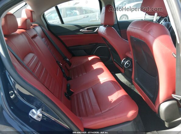 ZARFAMBN0K7605904 2019 ALFA ROMEO GIULIA Gray VIN კოდის სტიკერის ხედი