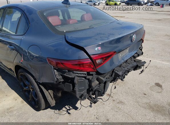 ZARFAMBN0K7605904 2019 ALFA ROMEO GIULIA Gray უკანა სალონის ხედი