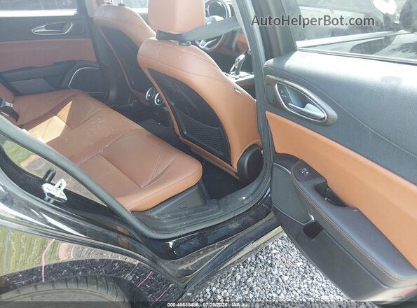ZARFAMBN0L7630481 2020 ALFA ROMEO GIULIA Black VIN კოდის სტიკერის ხედი