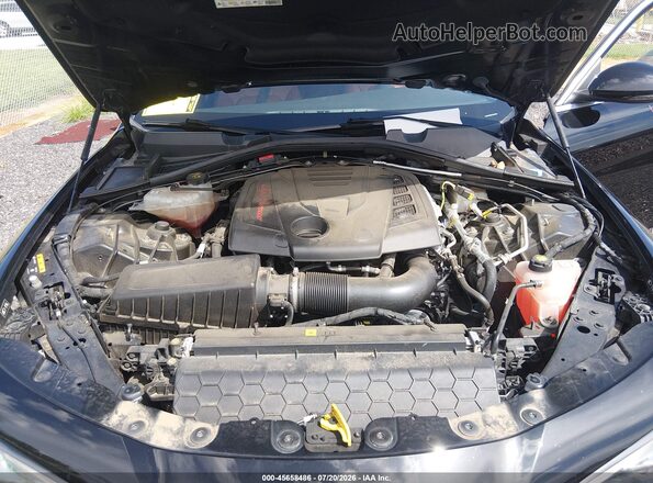 ZARFAMBN0L7630481 2020 ALFA ROMEO GIULIA Black უკანა ხედი