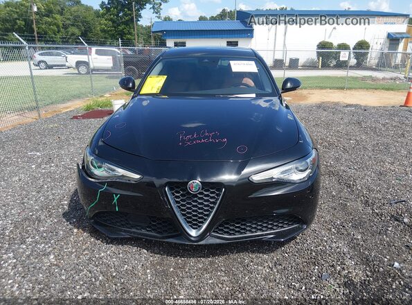 ZARFAMBN0L7630481 2020 ALFA ROMEO GIULIA Black ხელსაწყოთა პანელის ხედი