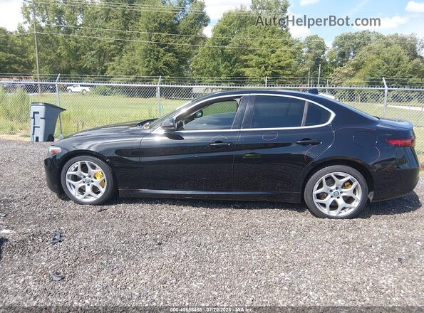ZARFAMBN0L7630481 2020 ALFA ROMEO GIULIA Black სალონის 360-გრადუსიანი ხედი