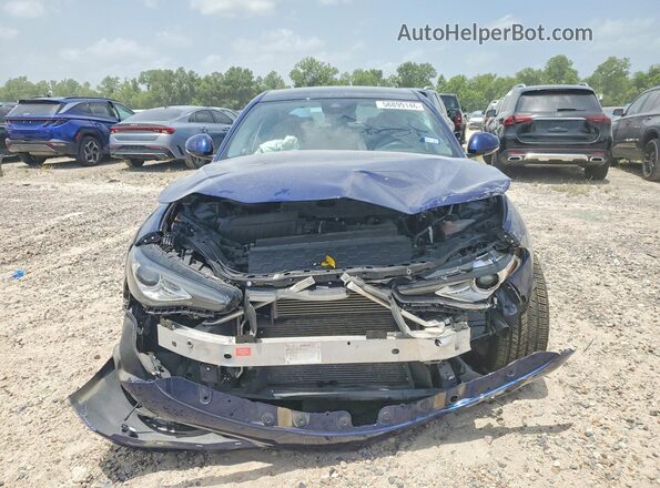 ZARFAMBN0M7640249 2021 ALFA ROMEO GIULIA Blue Vista frontal