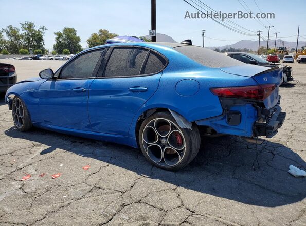 ZARFAMBN2N7660181 2022 ALFA ROMEO GIULIA Blue Tył lewy