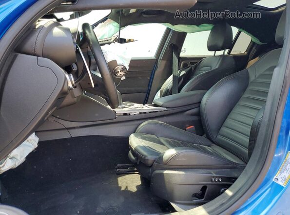 ZARFAMBN2N7660181 2022 ALFA ROMEO GIULIA Blue Widok wnętrza z przodu