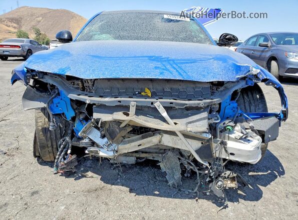 ZARFAMBN2N7660181 2022 ALFA ROMEO GIULIA Blue Widok z przodu