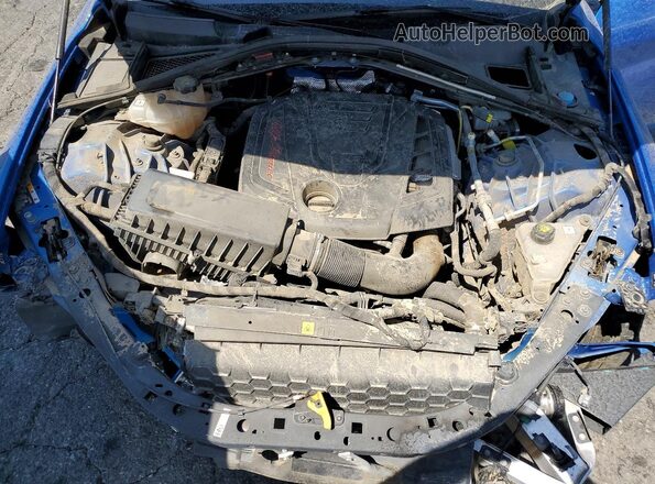 ZARFAMBN2N7660181 2022 ALFA ROMEO GIULIA Blue Widok wnętrza z tyłu