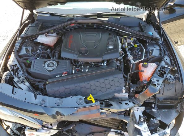 ZARFAMBN3N7665809 2022 ALFA ROMEO GIULIA Black Вид задньої частини салону