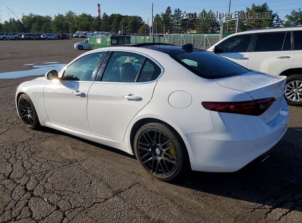 ZARFAMBN5K7602514 2019 ALFA ROMEO GIULIA Белый Задняя левая четверть