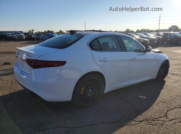 ZARFAMBN5K7602514 2019 ALFA ROMEO GIULIA Белый Задняя правая четверть