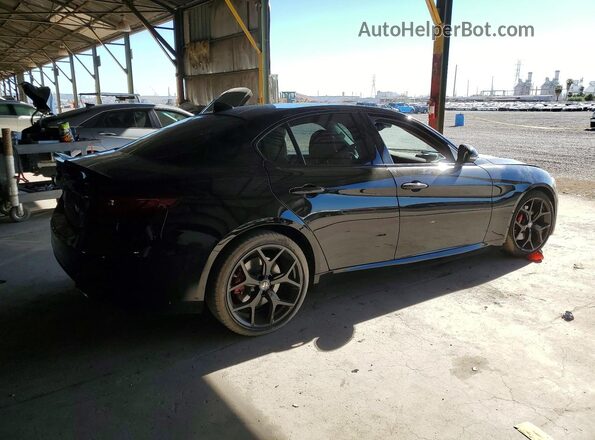 ZARFAMBN5M7647584 2021 ALFA ROMEO GIULIA Black Հետևի աջ
