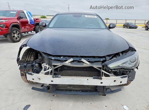 ZARFAMBN6K7600092 2019 ALFA ROMEO GIULIA Black Դիմացի տեսք
