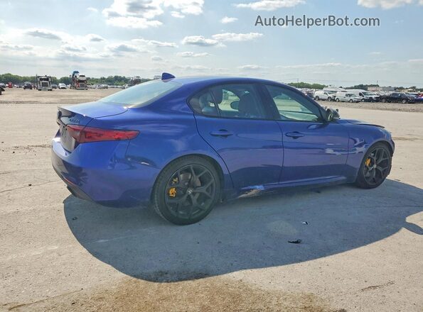 ZARFAMBN6L7632459 2020 ALFA ROMEO GIULIA Blue Rear right
