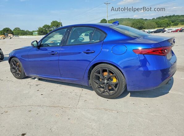 ZARFAMBN6L7632459 2020 ALFA ROMEO GIULIA Blue Rear left
