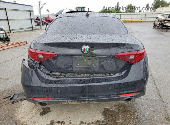 ZARFAMBN6M7646069 2021 ALFA ROMEO GIULIA Black Vista trasera